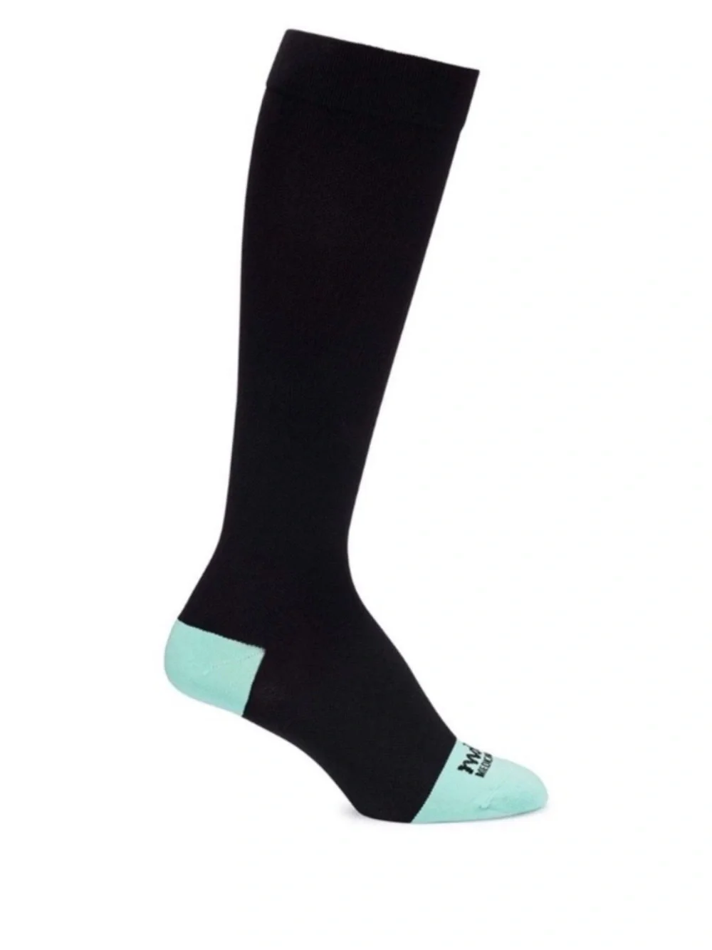 Motif Medical Maternity Compression Socks Black Green size Medium NEW
